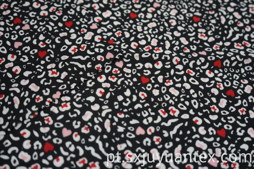 Polyester Spun Yarn Print Fabric